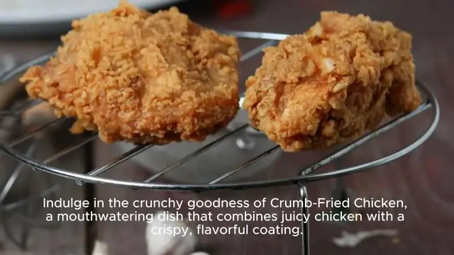 Video thumbnail for Crumb-Fried Chicken