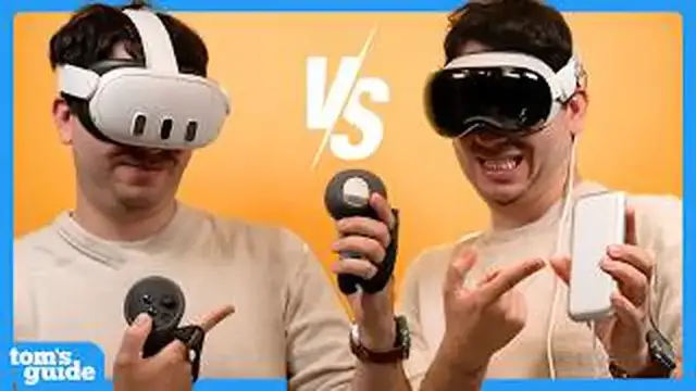 'Video thumbnail for Apple Vision Pro vs. Quest 3 | Comparison'