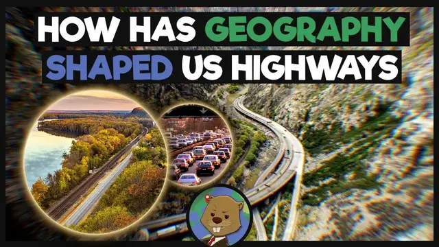 'Video thumbnail for How Geography Shaped US Highways'