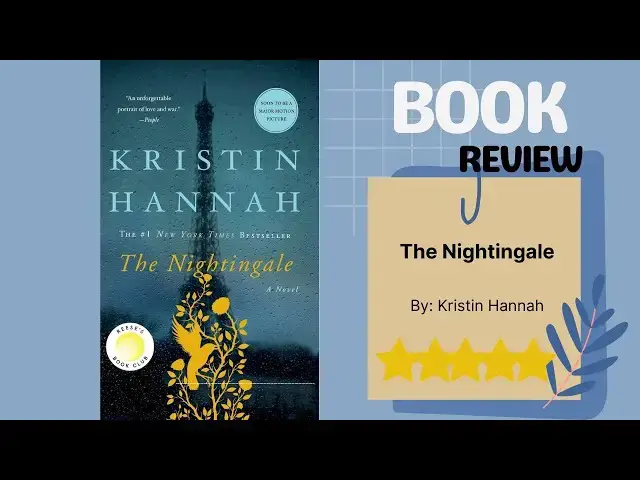 Video thumbnail for The Nightingale by Kristin Hannah: A Powerful Book Review