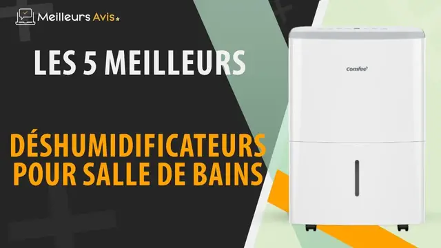 Video thumbnail for ⭐️ MEILLEURE DÉSHUMIDIFICATEUR POUR SALLE DE BAINS  - Comparatif 2023