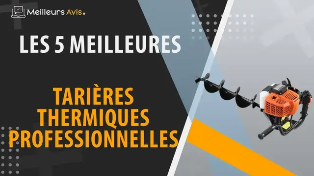 Video thumbnail for ⭐️ MEILLEURE TARIERE THERMIQUE PROFESSIONNELLE - Comparatif 2023
