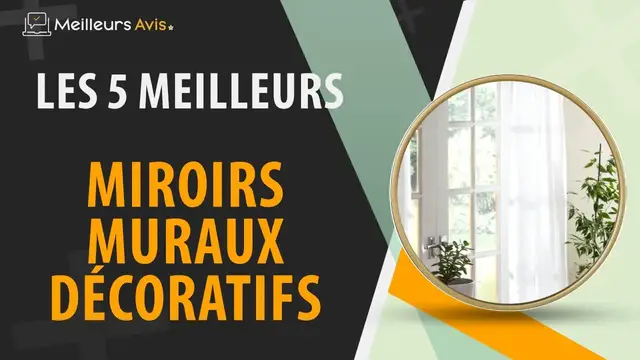 Video thumbnail for ⭐️ MEILLEUR MIROIR MURAL DÉCORATIF - Comparatif 2024