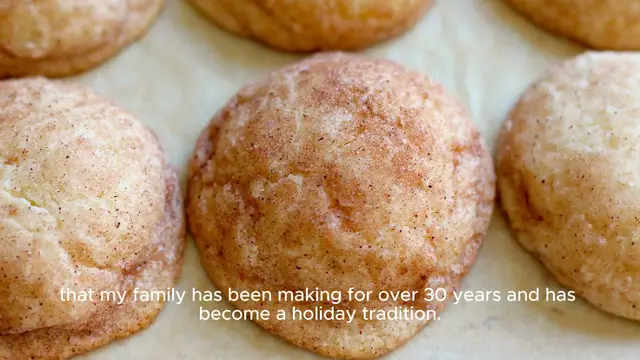 Video thumbnail for Cinnamon Cream Cheese Cookies recipe