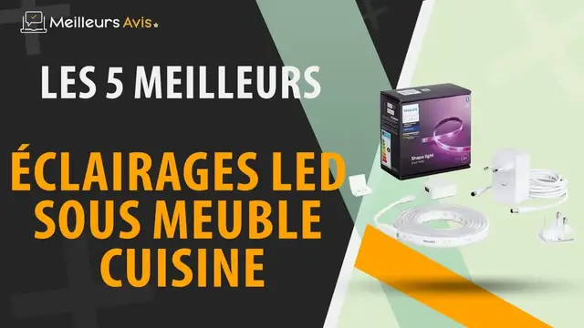Video thumbnail for ⭐️ MEILLEUR ÉCLAIRAGE LED SOUS MEUBLE CUISINE - Avis & Guide d'achat (Comparatif 2022)