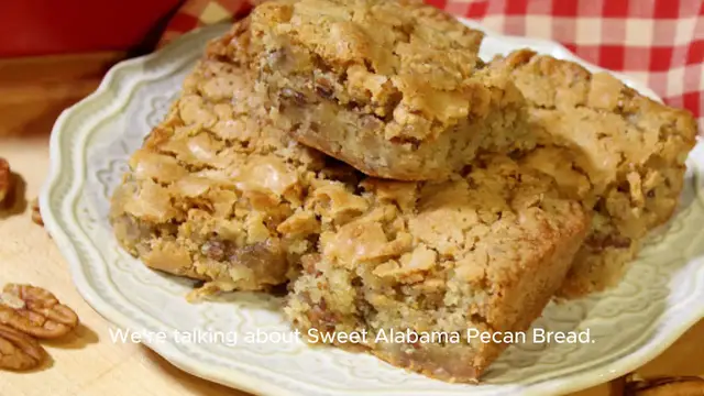 Video thumbnail for Sweet Alabama Pecan Bread recipe