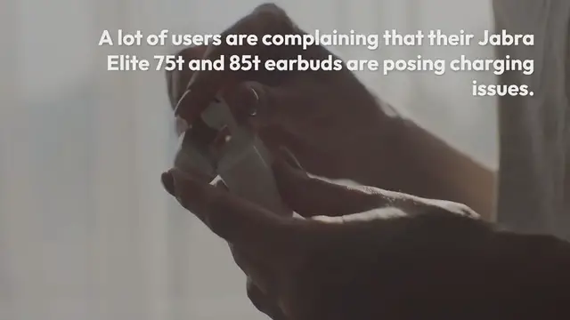 Video thumbnail for Jabra Elite 75t and 85t Not Charging in Case-Fixed