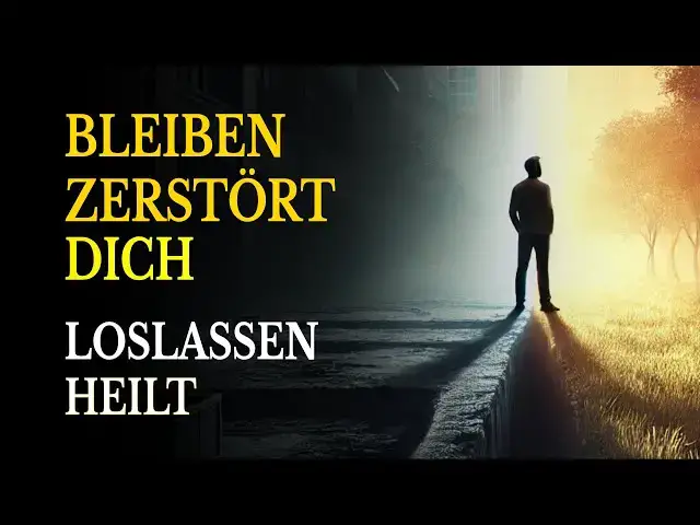 Video thumbnail for Der Mut zu gehen – Warum bleiben dich zerstört und gehen heilt