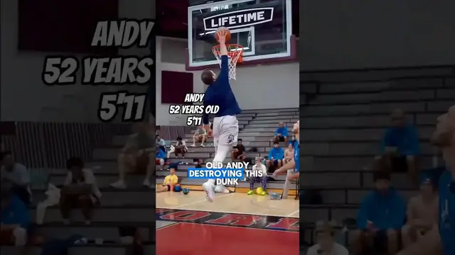 Video thumbnail for (360) dunking over 30: defying age in basketball