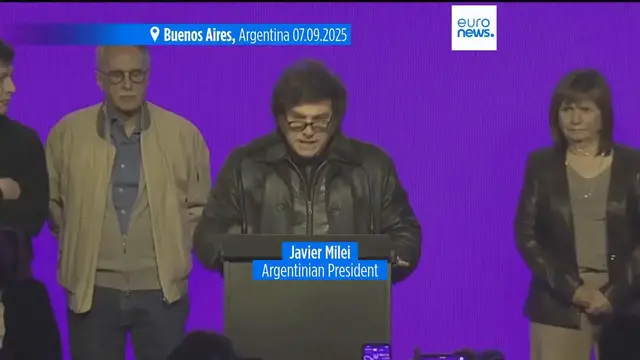 'Video thumbnail for Argentina's Milei suffers landslide defeat in key Buenos Aires province election'