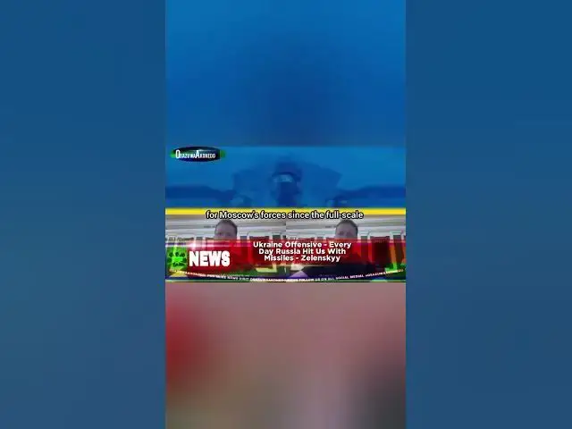 Video thumbnail for Ukraine Offensive - Every Day Russia Hit Us With Missiles - Zelenskyy