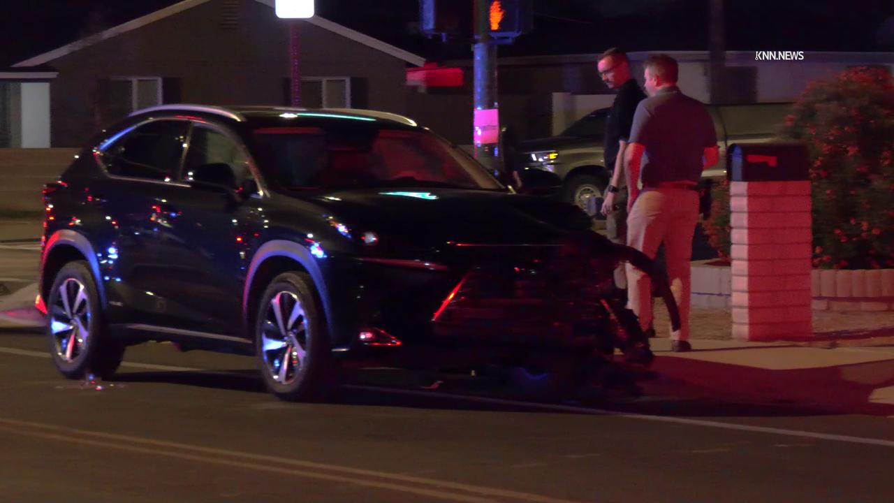 Video thumbnail for US, Phoenix: Phoenix 48th Street Car vs Motorcycle Crash.