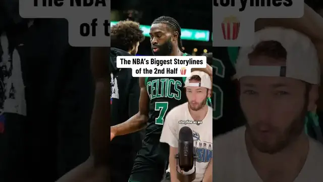 'Video thumbnail for The NBA's BIGGEST 2nd Half Storylines'