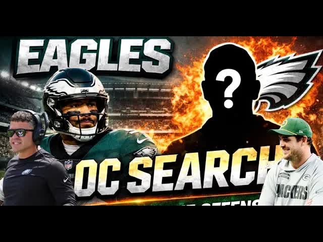 Video thumbnail for lord brunson: eagles oc search: hate is real! kasper promoted, nagy & hurts reaction