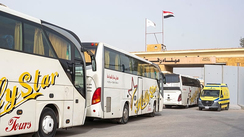 Video thumbnail for As Rafah crossing reopens, Palestinians wait to be reunited with relatives