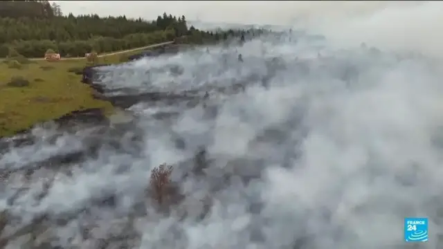 Video thumbnail for Belgium battles its largest wildfire in modern history