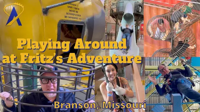 Video thumbnail for Fritz's Adventure Park - Zipline, Slides, Ropes, Climbing, and More