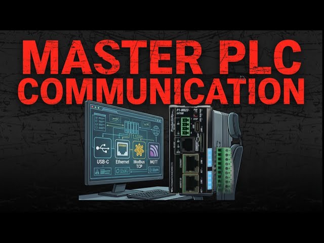 Video thumbnail for P1-M622-16DR Mini PLC Establishing Communication!