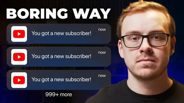 'Video thumbnail for Shane Hummus: get youtube subscribers: 3 easiest steps for channel growth'