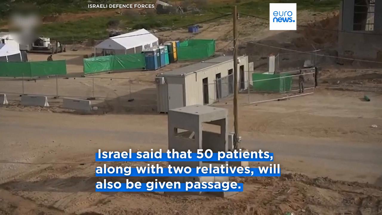 Video thumbnail for Israel reopens Rafah border crossing with Egypt for limited traffic