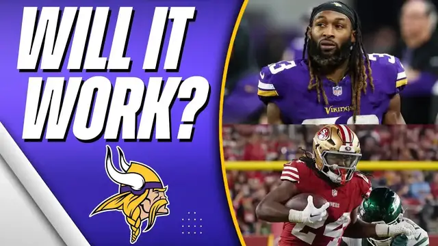 Video thumbnail for NFL Trade Rumors: Vikings' Running Back Situation & Aaron Jones