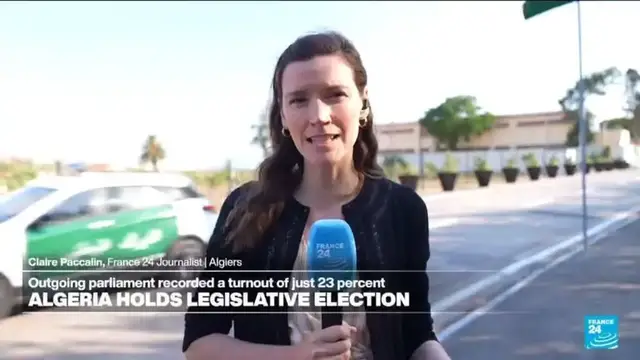 Video thumbnail for Algerians head to polls to elect new parliament