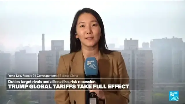 Video thumbnail for Situation dire for Chinese exporters as US imposes 104% tariffs