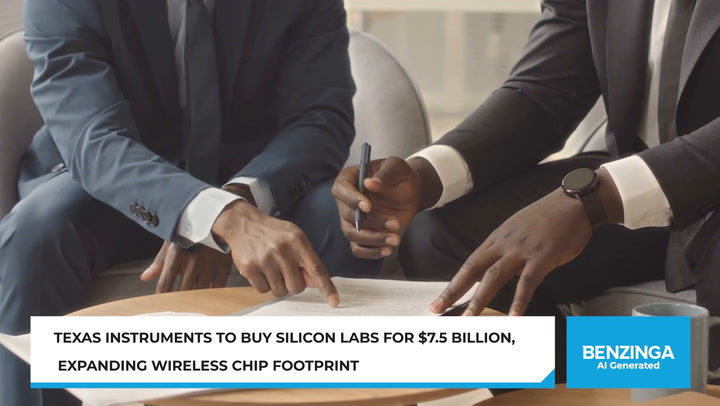 Video thumbnail for Texas Buys Silicon Labs