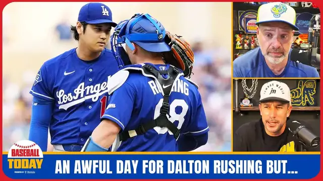 Video thumbnail for An awful day for Dalton Rushing that could be a turning point in his career? | Baseball Today
