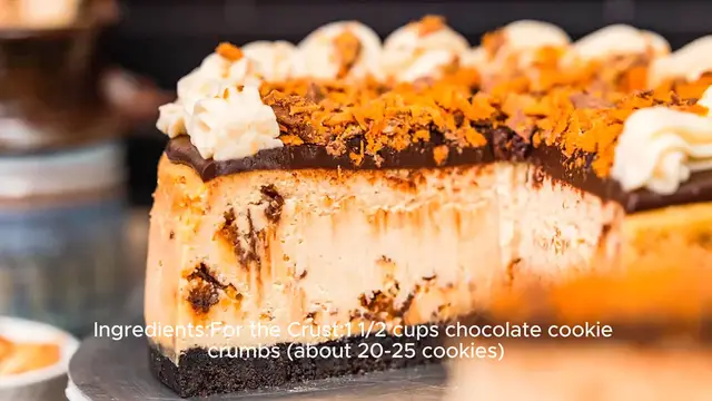 Video thumbnail for Butterfinger Cheesecake Recipe