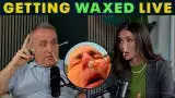 Video thumbnail for Waxing our noses & ears on live TV