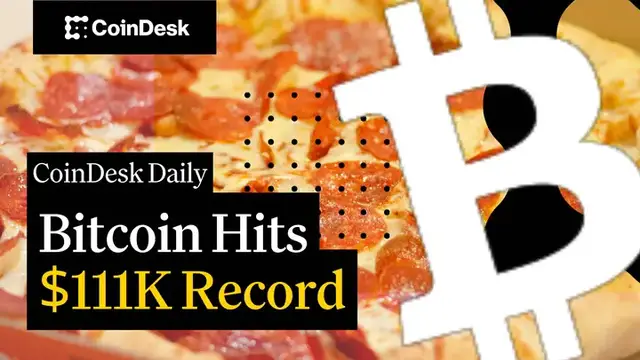 Video thumbnail for Bitcoin Hits $111K Record, Eric Trump Defends President’s Memecoin Dinner