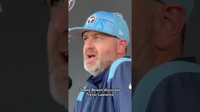 'Video thumbnail for #Titans DC Shane Bowen on disrupting Trevor Lawrence and taking away his 1st read. #shorts #titanup'