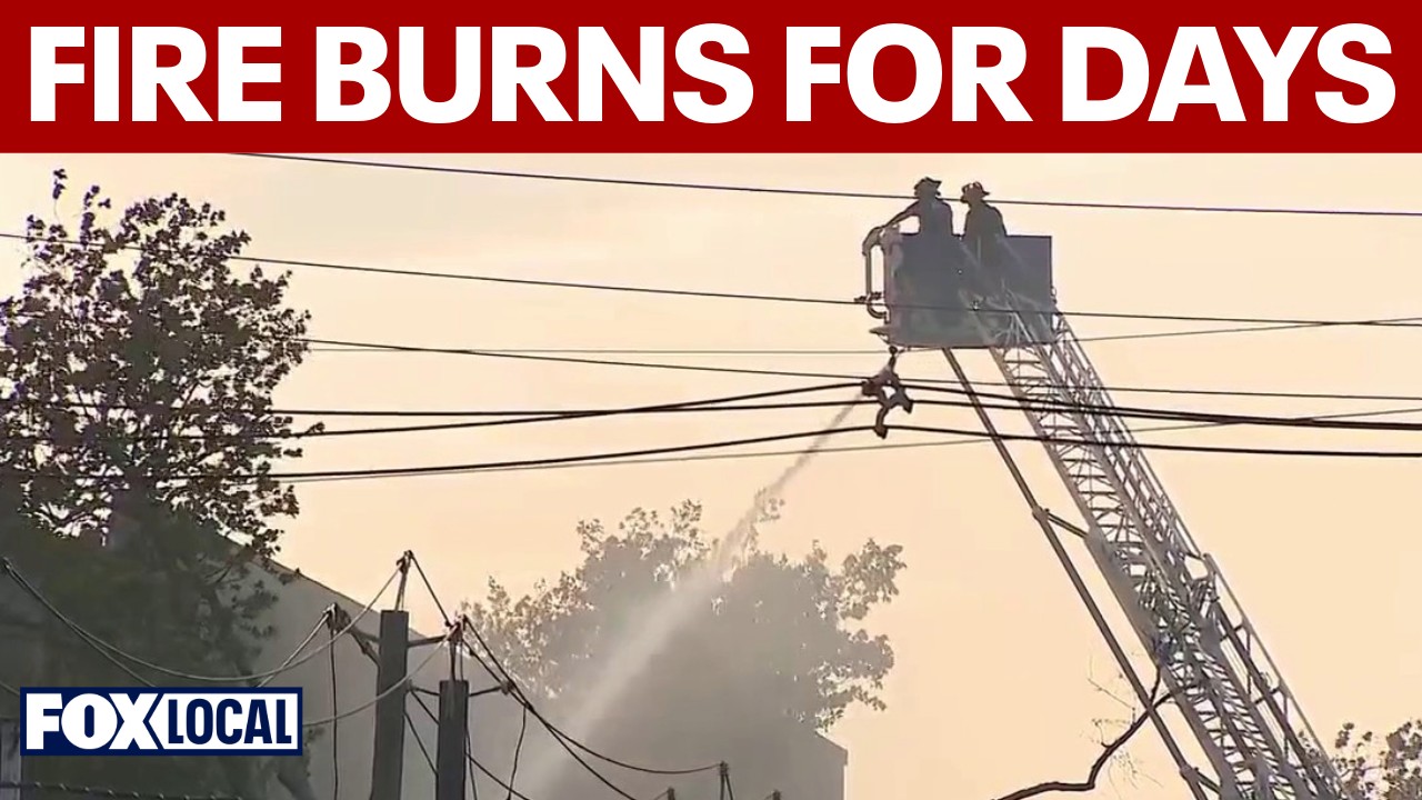 Video thumbnail for New security footage may show cause of Belleville warehouse fire