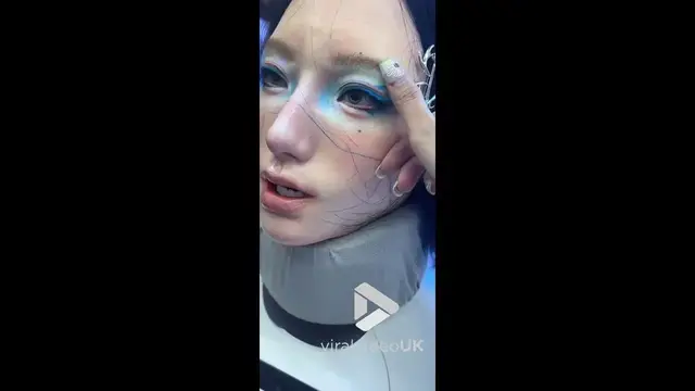 'Video thumbnail for VV5030 Robotics breakthrough with AI bionic face shows stunning realism'