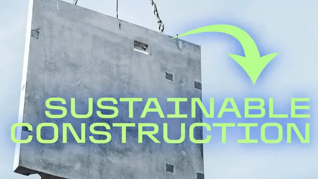 'Video thumbnail for The tech startup on a mission to decarbonise concrete'