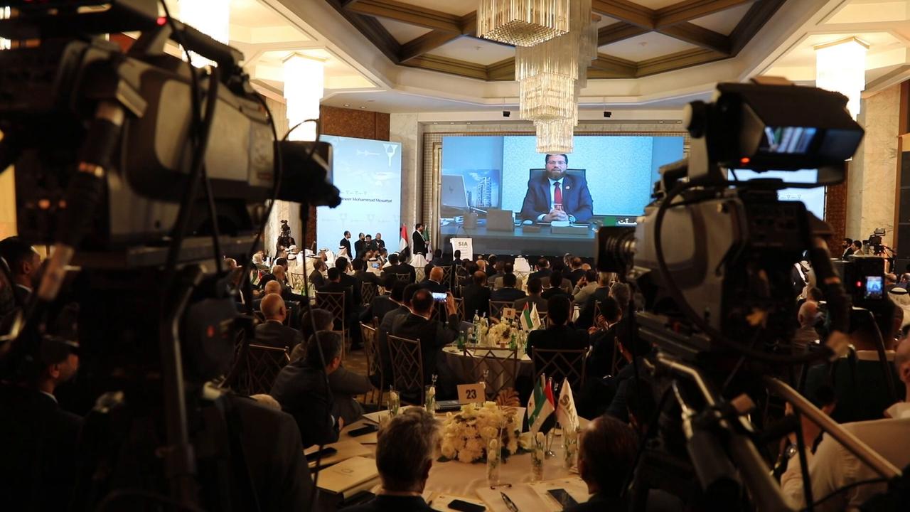 Video thumbnail for Syria: Syrian-Emirati economic forum kicks off in Damascus.