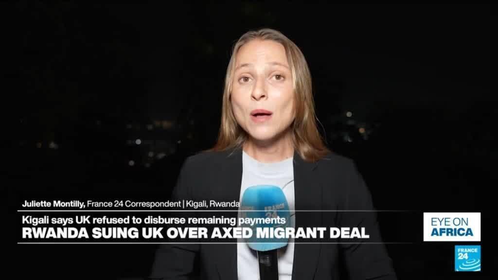 Video thumbnail for Rwanda sues the UK over controversial migrant deal