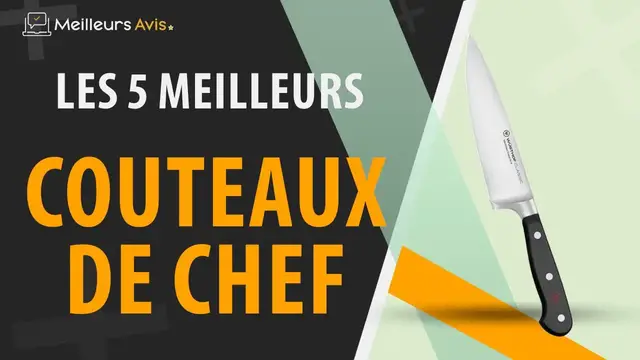 Video thumbnail for ⭐️ MEILLEUR COUTEAU DE CHEF  - Comparatif 2023