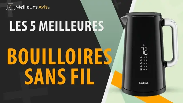 Video thumbnail for ⭐️ MEILLEURE BOUILLOIRE SANS FIL - Comparatif 2024
