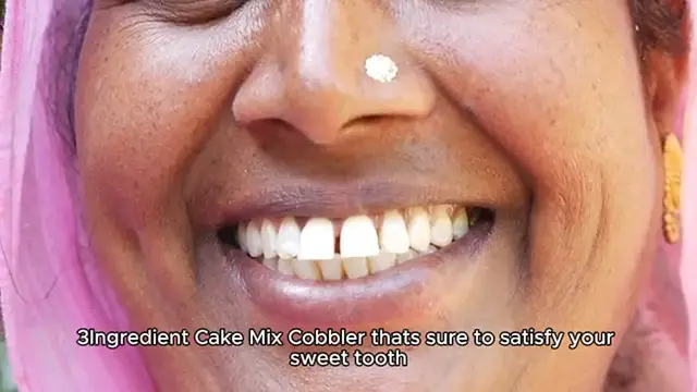 Video thumbnail for 3-Ingredient Cake Mix Cobbler Recipe