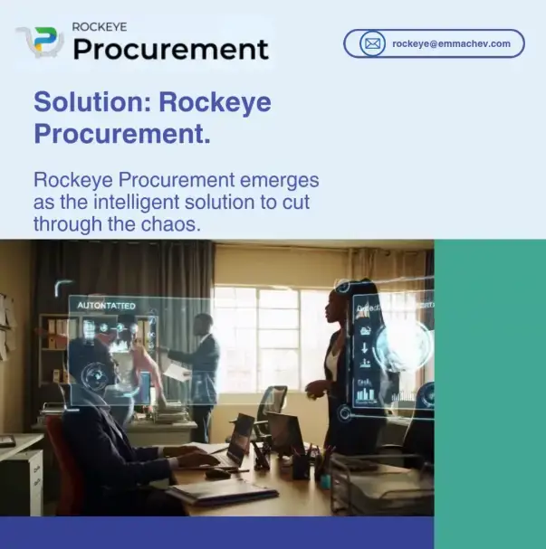 Video thumbnail for π Revolutionize Procurement with ROCKEYE | Automate Workflows, Slash Costs & Boost Efficiency πΌ