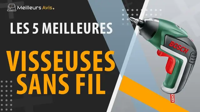 Video thumbnail for ⭐️ MEILLEURE VISSEUSE SANS FIL - Avis & Guide d'achat (Comparatif 2023)