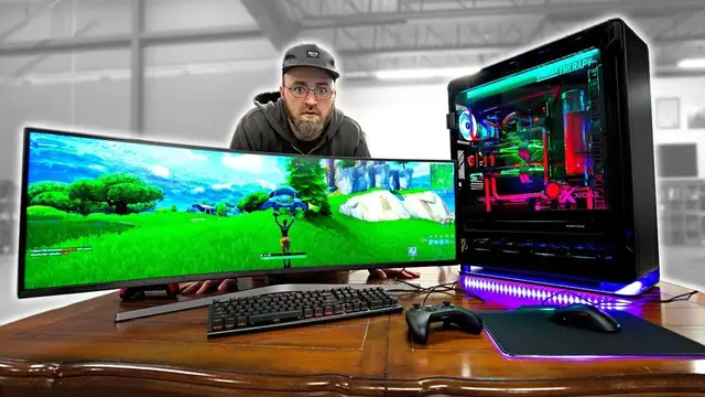 Video thumbnail for Fortnite on an INSANE $20,000 Gaming PC