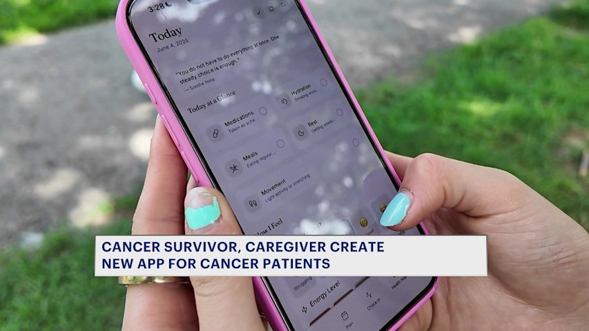 Video thumbnail for 'Nothing like this exists.' Darien cancer surivor, Greenwich teen create app for cancer patients, caregivers