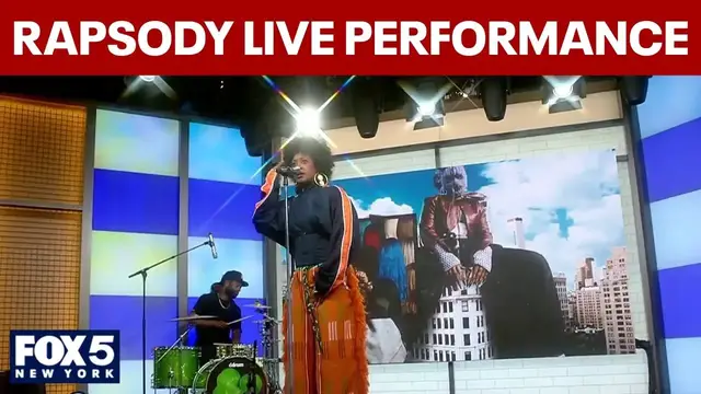 Video thumbnail for Rapper Rapsody performs 'God Gotta Afro'