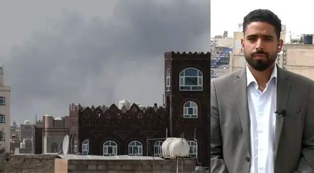 Video thumbnail for Houthis say Saudi Arabia carried out 32 air strikes across Yemen