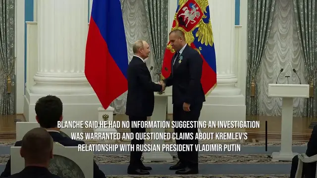 Video thumbnail for Blanche Says Investigation Into Russian Oligarch's Gift To Trump Jr Is Unlikely.