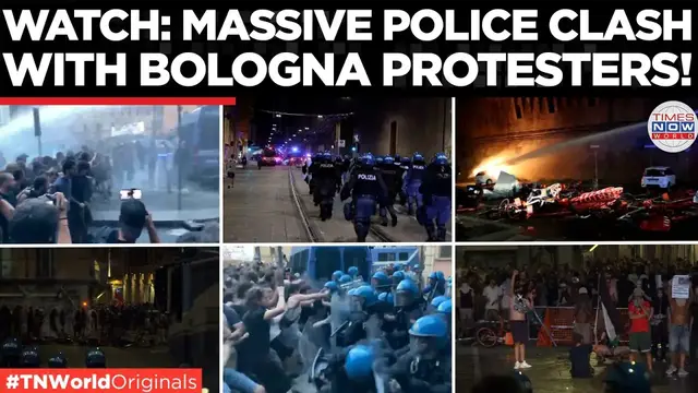 Video thumbnail for ITALY PROTEST ERUPTS: Fatal Police Restraint Sparks Outrage, Protests Explode Across Bologna & Rome