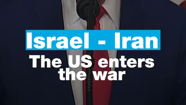Video thumbnail for The US inserts itself into Israel-Iran war and strikes 3 Iranian nuclear sites